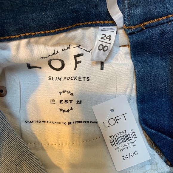 NWT Loft Skinny Jeans - Picture 7 of 9